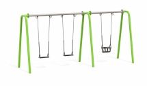 Качели Н24.043006 металлические для детской площадки