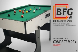 Бильярд BFG Compact Moby 4 (Стандарт), фото 10 Бильярд BFG Compact Moby 4 (Стандарт), фото 10
