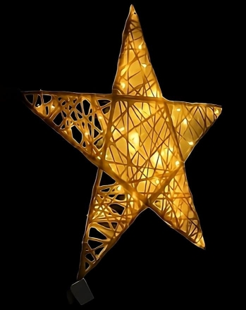 Фигура Светящаяся звезда плоская из поликомпозита 1,1 м, фото 1