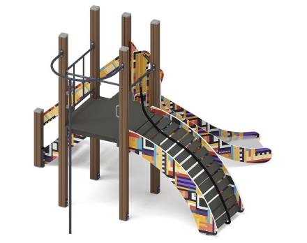 Детская игровая площадка Спорт (Ритм) Н 900 ДИК 1.06.01-01, фото 3