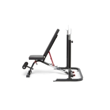 Скамья тренировочная Adidas с рамой для приседаний ADBE-10345 