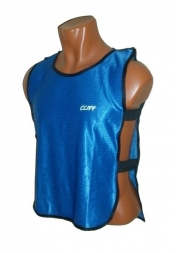 Манишка футбольная CLIFF синяя р.3XL (42-44)