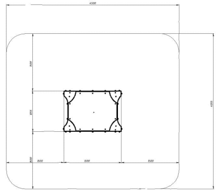 Песочница Солнышко - ДОВ 50.01.01-01 - Забота (Ракушки) Н-800, фото 4
