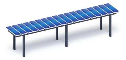 Скамья - МФ 42.01.15-01 (Джинс), фото 2