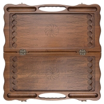 Нарды резные &quot;Собачья охота&quot; 60, Haleyan