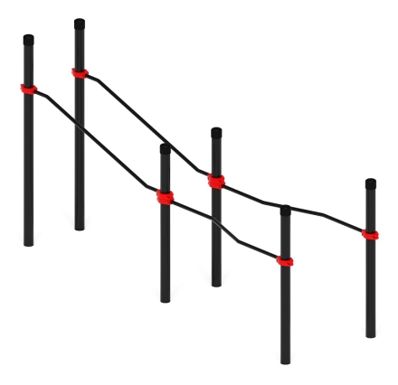 Воркаут ЛОВ 108 красный ВТ 102.20-01, фото 2