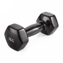 Гантель неразборная 3 кг винил, фото 1 Гантель неразборная 3 кг винил, фото 1