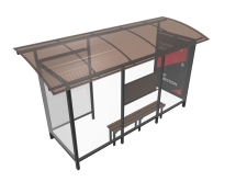 Автобусный павильон &quot;Стандарт-Л3&quot;