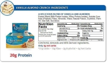 Батончик Quest Nutrition Quest Protein Bar Vanilla Almond Crunch (Ваниль-миндаль), 12 шт