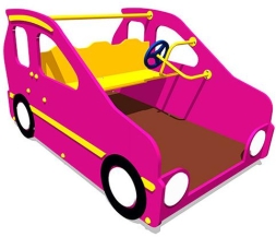 Игровой макет Машинка Мини ИМ108 для детских площадок