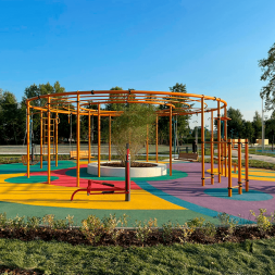 Качели парковые ВСТ 210500 для улицы, фото 3 Качели парковые ВСТ 210500 для улицы, фото 3