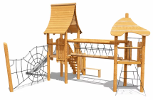Игровой комплекс Эко VST 0030 для детской площадки Игровой комплекс Эко VST 0030 для детской площадки