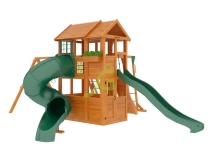 Детская площадка IgraGrad Клубный домик 2 с трубой и рукоходом Детская площадка IgraGrad Клубный домик 2 с трубой и рукоходом