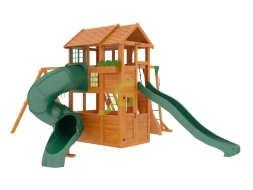 Детская площадка IgraGrad Клубный домик 2 с трубой и рукоходом, фото 1