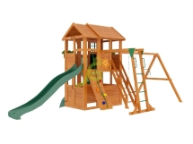 Детская площадка IgraGrad Клубный домик 2 с трубой и рукоходом Детская площадка IgraGrad Клубный домик 2 с трубой и рукоходом