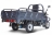 Грузовой электротрицикл Rutrike Титан 2000 ГИДРАВЛИКА 60V1500W
