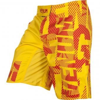 Шорты ММА Venum Speed Camo Acid Yellow, фото 1