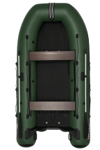 Моторная лодка ПВХ Фрегат 370 FM Light (ФМ Лайт) НДНД Про Зеленый