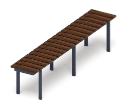 Скамья - МФ 42.01.15-02 (Дерево), фото 2 Скамья - МФ 42.01.15-02 (Дерево), фото 2