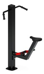 Вело (красный) - Уличный тренажер - СТ 016-11.И1, фото 3