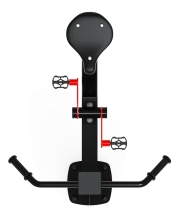 Вело (красный) - Уличный тренажер - СТ 016-11.И1