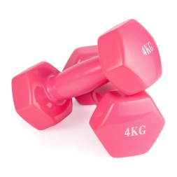 Гантель неразборная 4 кг винил, фото 2 Гантель неразборная 4 кг винил, фото 2