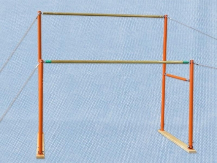 Брусья гимнастические разновысокие (женские) массовые &quot;Гимнаст&quot; со стеклопластиковыми жердями, комп., фото 2