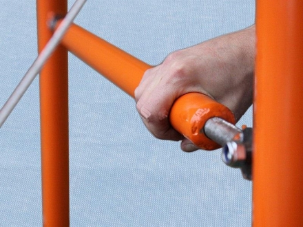 Брусья гимнастические разновысокие (женские) массовые &quot;Гимнаст&quot; со стеклопластиковыми жердями, комп., фото 5