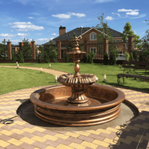 Фонтан Королевский в бронзе