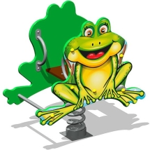 Качалка на пружине Лягушонок У1 КЧ065 для детской площадки