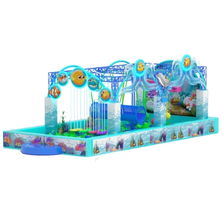 Ниндзя-парк &quot;Подводный мир&quot; 46 м.кв. (11,5x4x3 м), фото 1