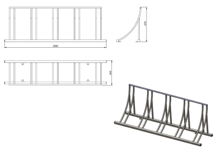 Велопарковка &quot;Альфа&quot;, фото 6