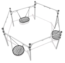 Качели ВСТ 1218 для детской площадки Качели ВСТ 1218 для детской площадки