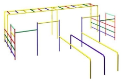 Спортивный комплекс 3 СКС 075 для уличной площадки