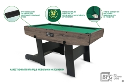 Бильярд BFG Compact Moby 4 (Анкор), фото 2 Бильярд BFG Compact Moby 4 (Анкор), фото 2