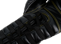 (UFC Премиальные тренировочные перчатки на шнуровке черные - 12 Oz) (UFC Премиальные тренировочные перчатки на шнуровке черные - 12 Oz)