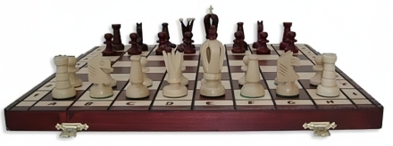 Шахматы &quot;Мини Роял&quot; (Польша, дерево, 32х16х5см), фото 1