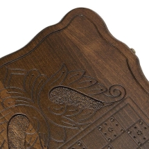 Нарды резные &quot;Армянский узор 5&quot; с ручкой 60, Haleyan