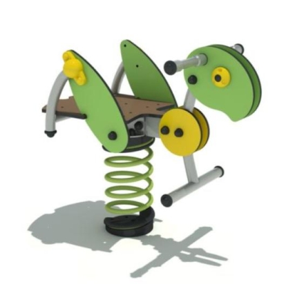 Качалка на пружине КНП-064 для детской площадки, фото 1