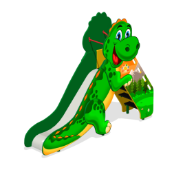 Детская горка Динозаврик ГР-20Х H=1000 для игровой площадки