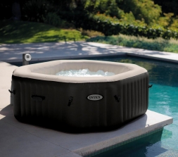 Надувной бассейн Intex Спа Jet and Bubble Deluxe 168/218х71см, фото 3