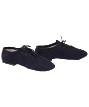 Джазовки подростковые, текстиль, черный