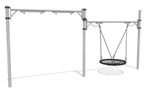 Качели ВСТ 1219 для детской площадки