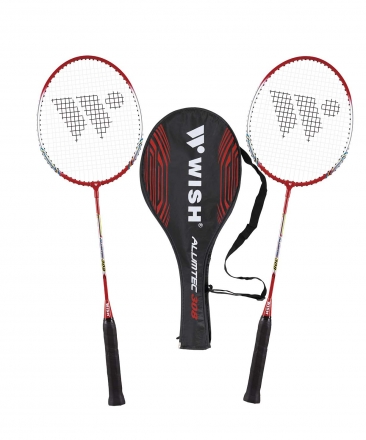 Набор для бадминтона Alumtec 308, красный/серый/черный, фото 1