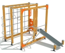 Гимнастический комплекс ДСК-01 для уличных спортивных площадок