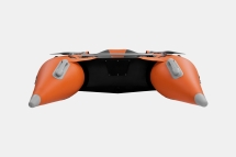 Gladiator B 330 AL LIGHT Оранжево-темносерый моторная лодка ПВХ Алюминиевый пайол