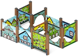 Лабиринт Кубик 3 (город) МФ 20.01.03-01, фото 4