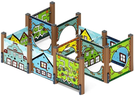 Лабиринт Кубик 3 (город) МФ 20.01.03-01, фото 4