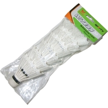 Волан пластиковый Master белый, 1уп х 6шт в пакете