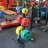 Диск обрезиненный ZSO цветной 3 HANDLE  D-51, 10 кг